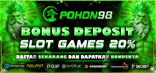 BONUS DEPOSIT 20%